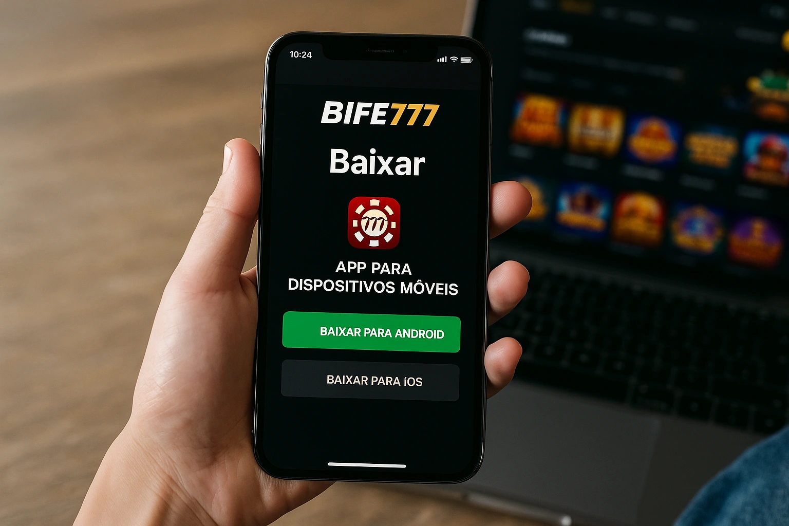 Baixar o BIFE777 Cassino App