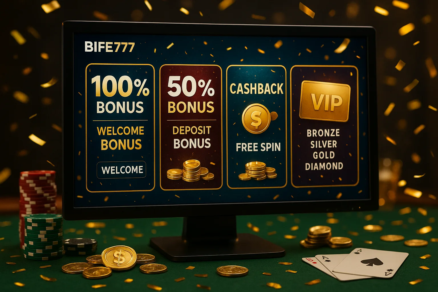 O bônus promocional BIFE777 é uma ótima maneira de começar sua aventura