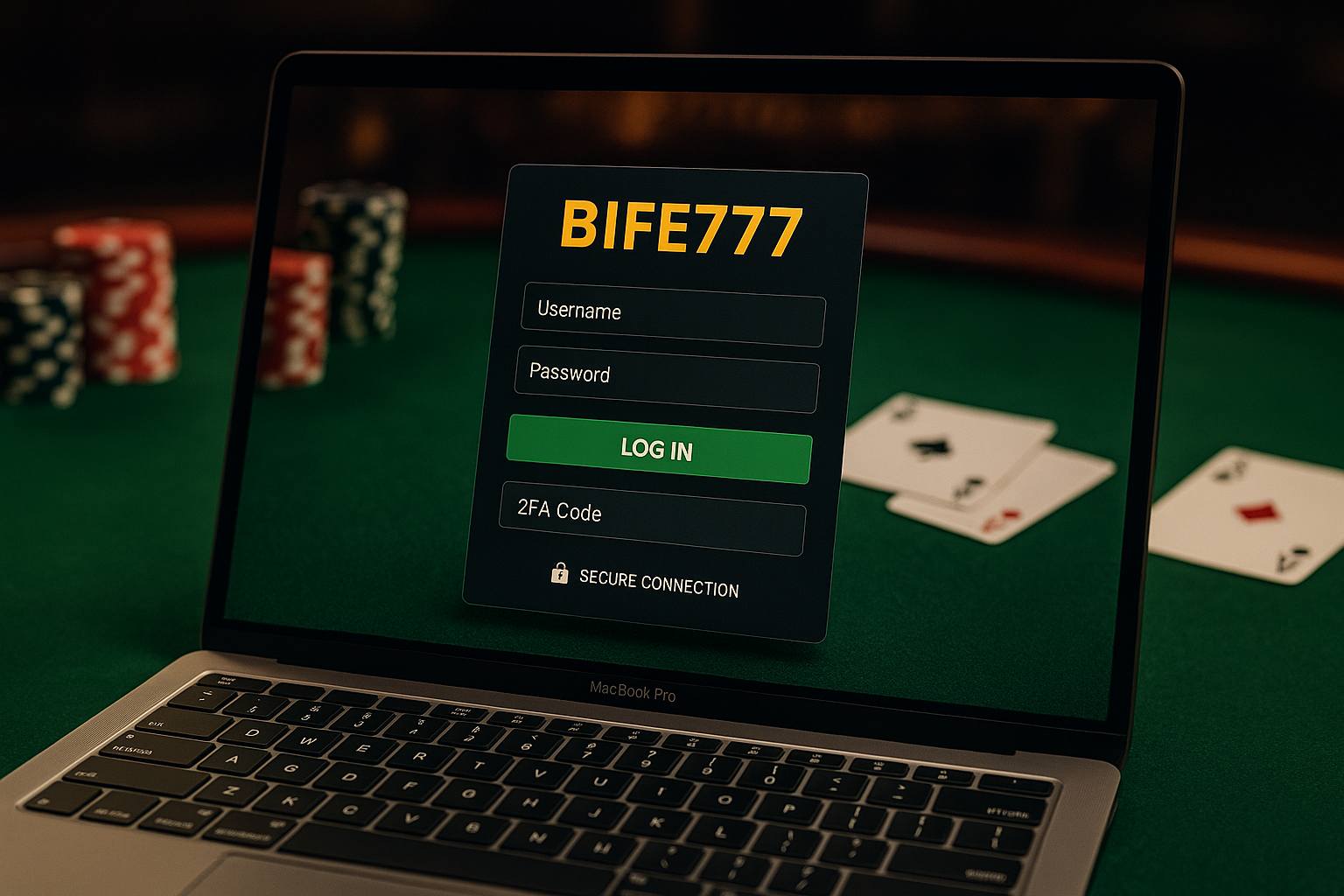 Login no Cassino BIFE777